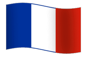 Animated flag france