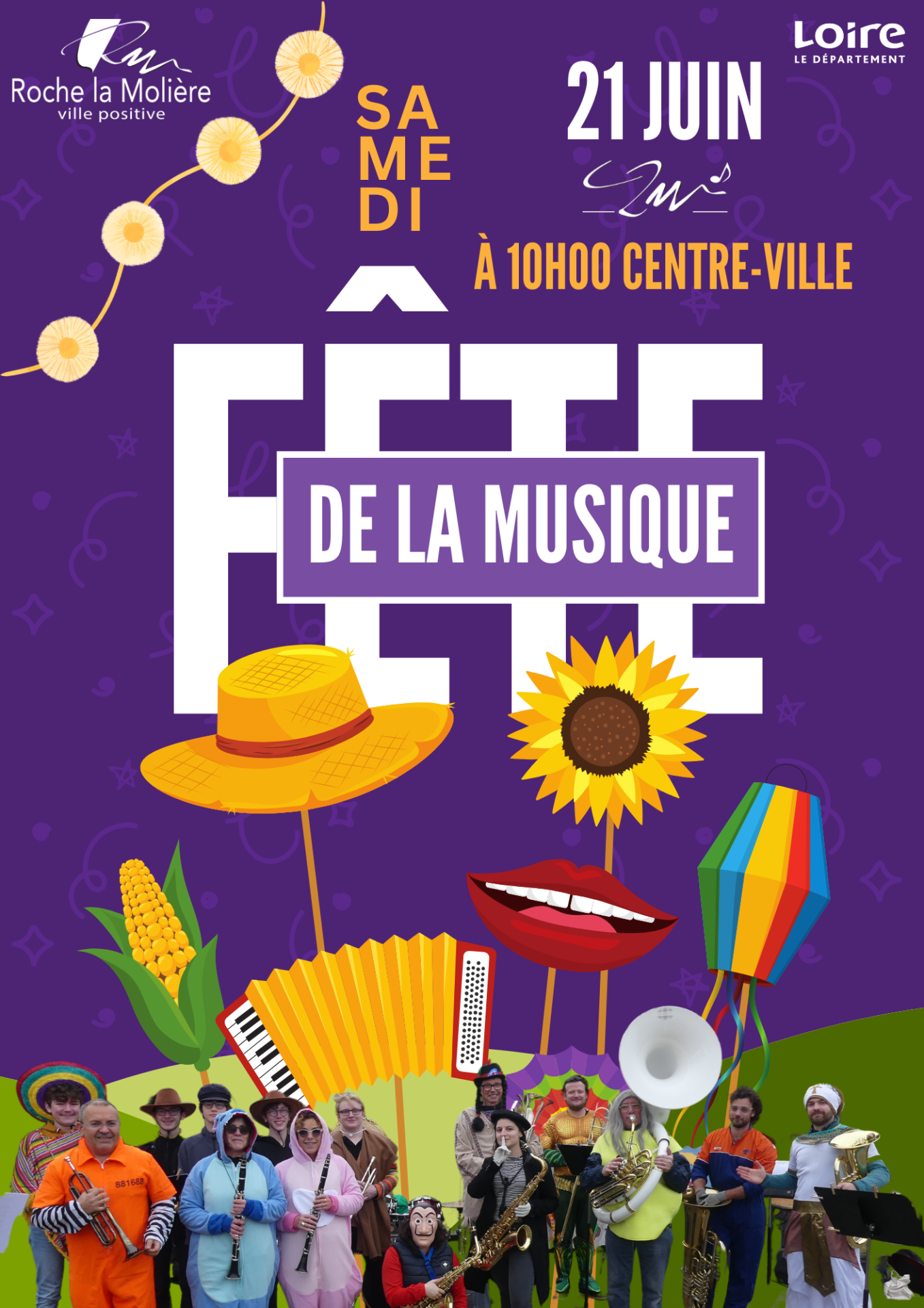 Affiche fete de la musique