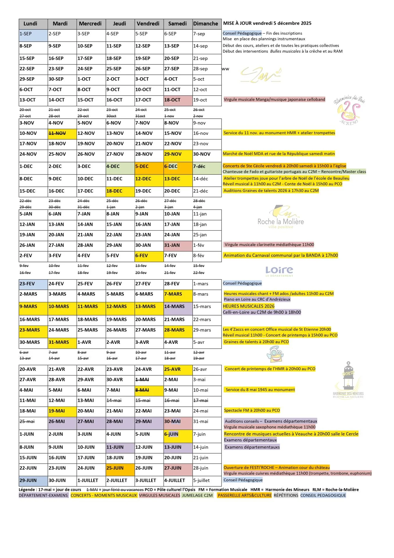Calendrier 2026 c2m page 4
