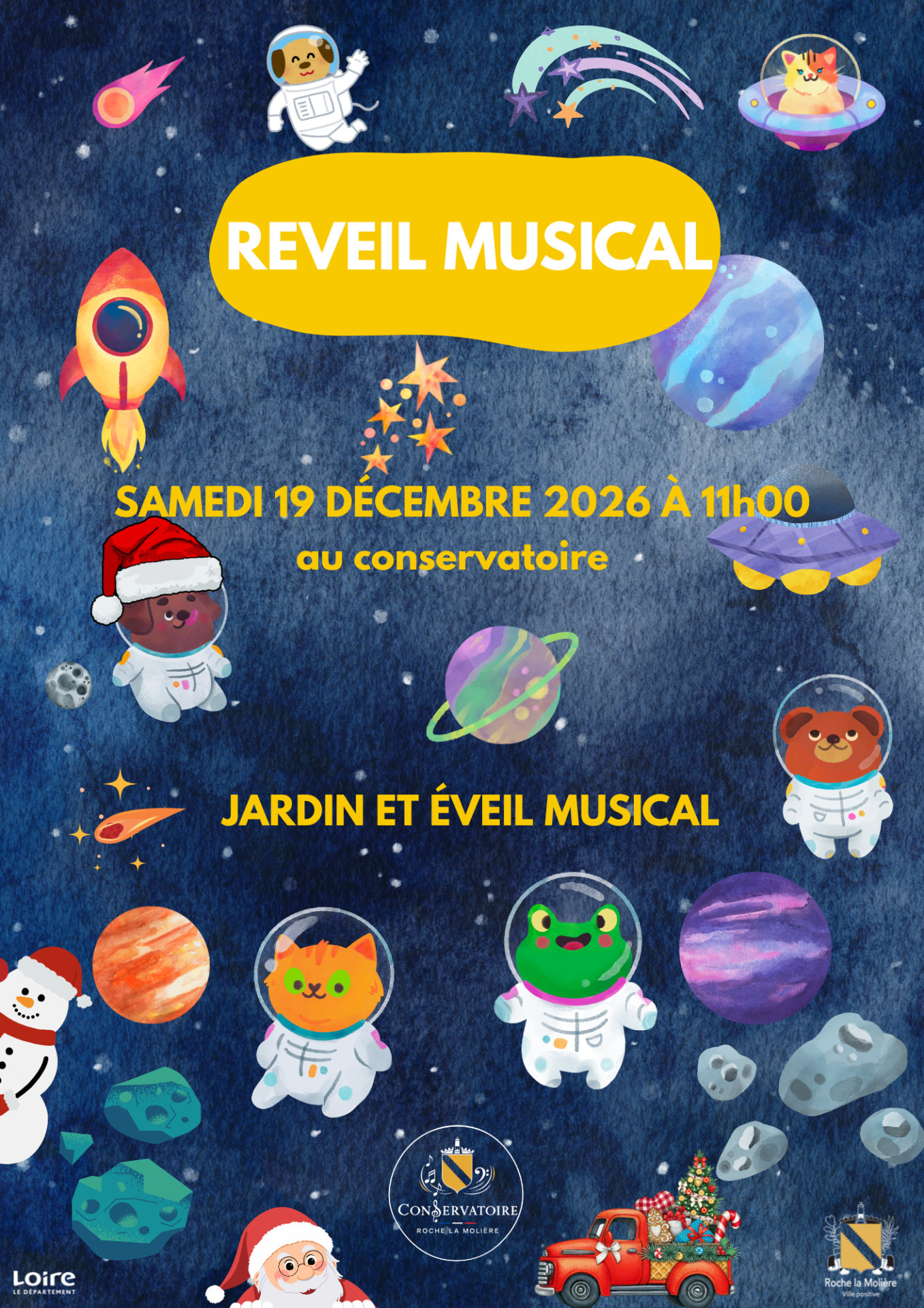 Reveil musical noel
