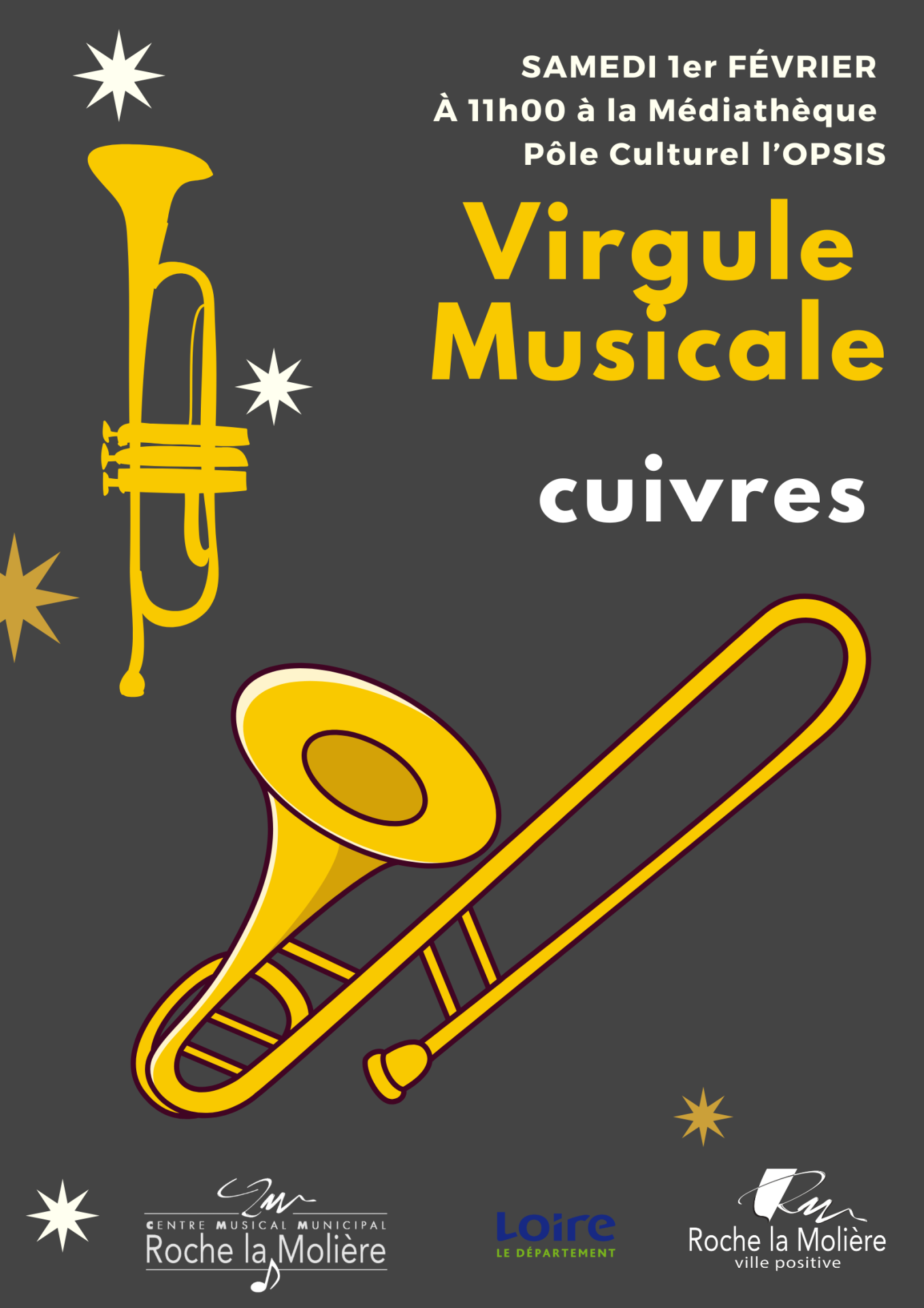 Virgule cuivres