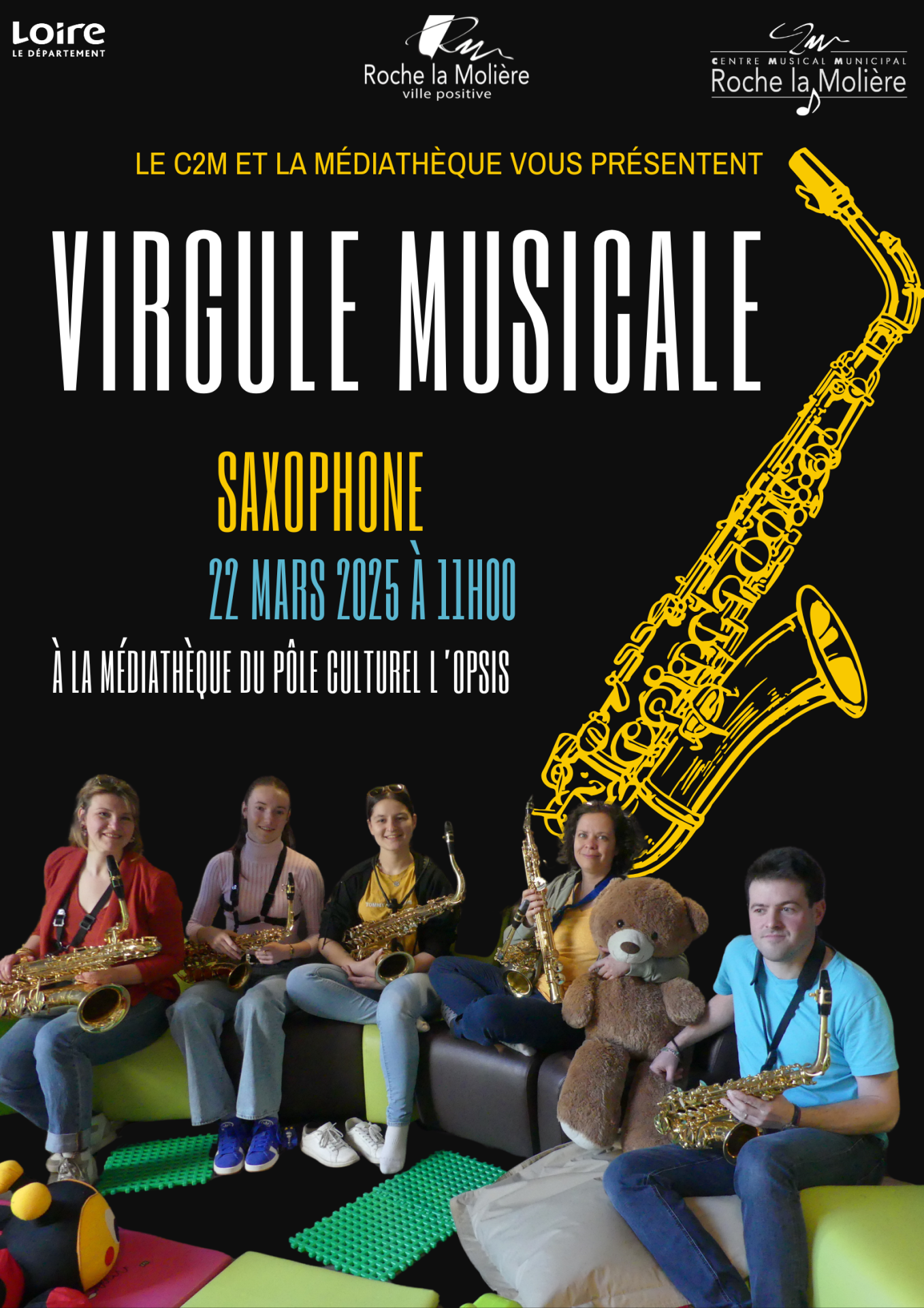 Virgule saxophone
